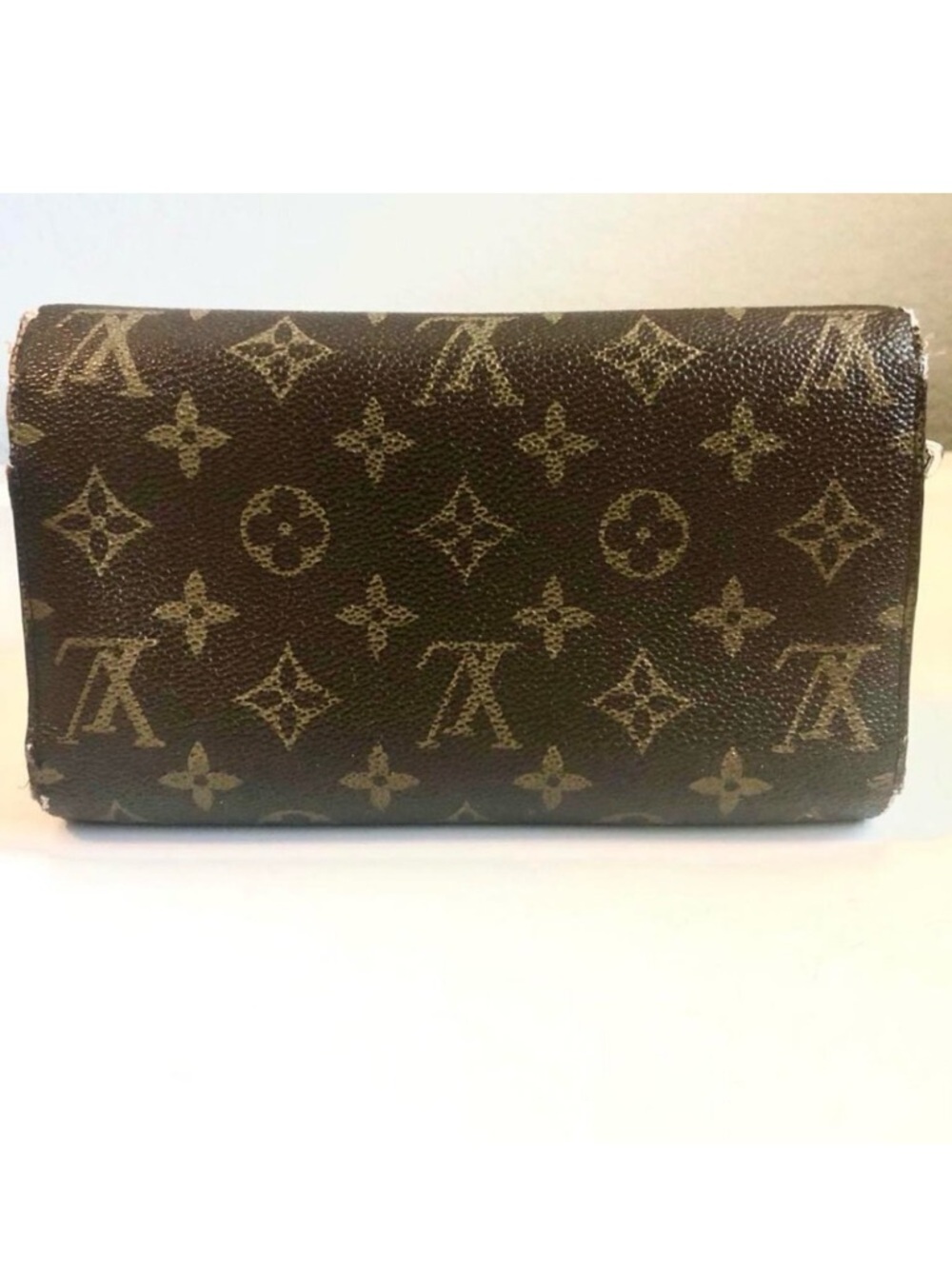 LOUIS VUITTON Vintage LV Monogram Canvas Bifold Wallet Made in France MSRP $800 - Picture 3 of 16